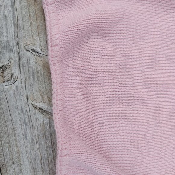 Vintage Aris Weather-shed SNOOD One Piece Hood and Scarf KNIP PINK - Picture 5 of 7